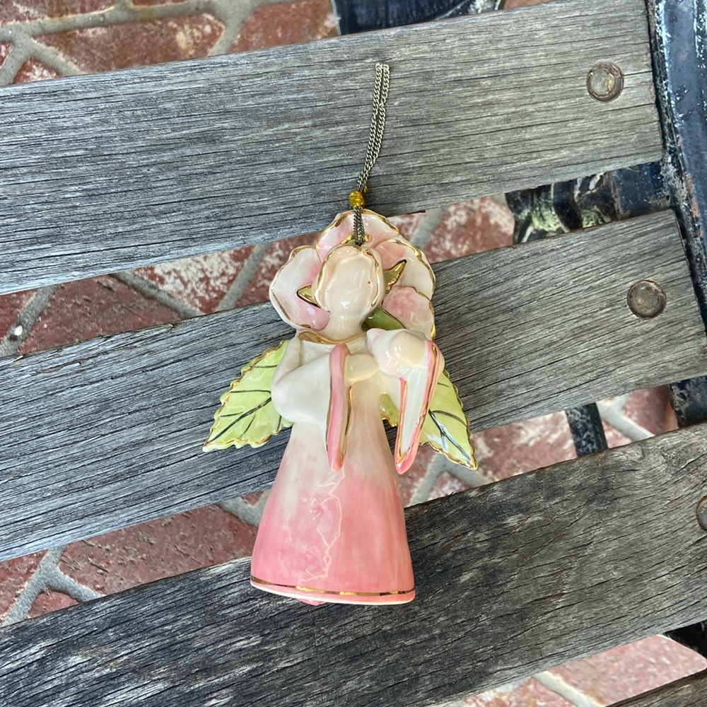 Heather Goldmine blue sky flower angel bell